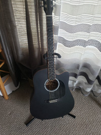NEW-Vingoa Electric Acoustic Guitar, Full Size 41 Inch