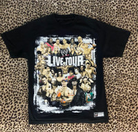 WWE (Size L) LIVE TOUR T-Shirt