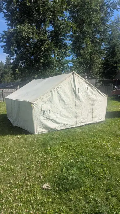 12x14 canvas wall tent, View more