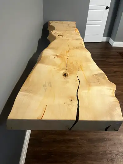 Live Edge Maple table top / bar top, View more