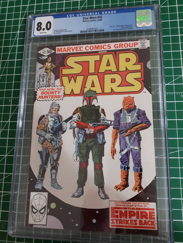 Star Wars #42 CGC 8.0 in Arts & Collectibles in Kingston
