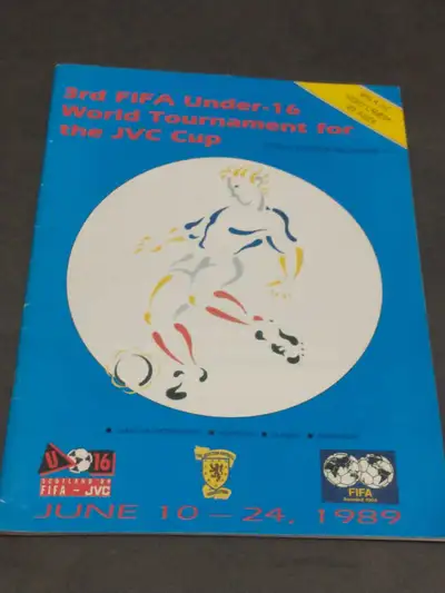 Rare FIFA JVC Cup Program CSA Brazil football, View more