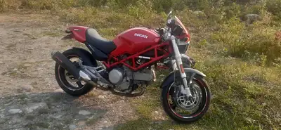 Monster for sale, very well cared for. After market exhaust, bar end mirrors, tidy tail, adjustable...