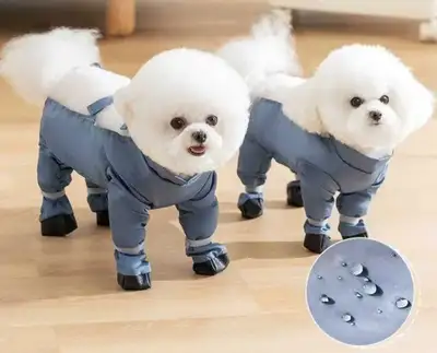 Blue Dog Jumpsuit Boots (Brand New) , View more