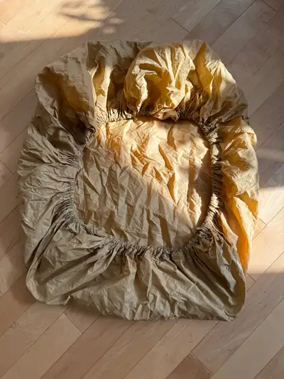 Yellow Fitted Tarp Cover, View more