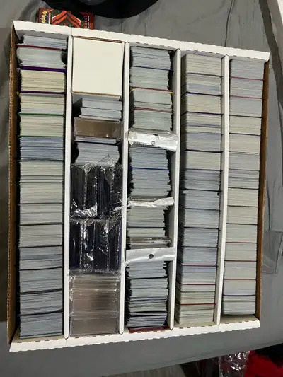 140$ 401 games sells comon/uncommon bulk set of 4500 cards for 240$. Thousands of cards. Sorted into...