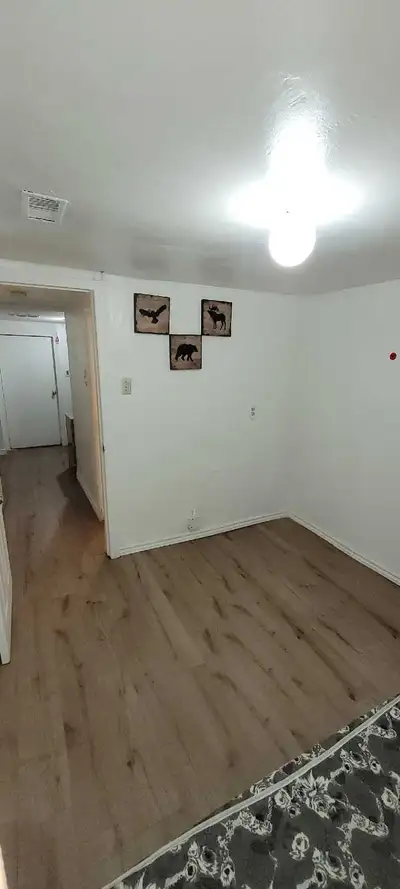 Two bedrooms basement apartment for rent. Available from December 1st. Nearby school grocery store a...