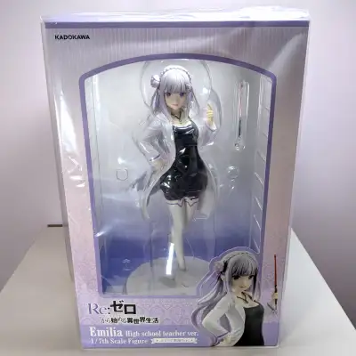 Re:Zero Emilia High School Teacher 1/7 Anime Figure Kadokawa, View more