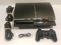 80GB Playstation 3 《 PS2 BACK  COMPATIBLE 》CECH  E01