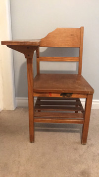 Vintage chair desk