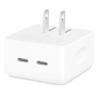 APPLE (A2571) 35W Dual USB-C Port Compact Power Charger /Adapter