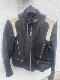 Diesel leather jacket xl 