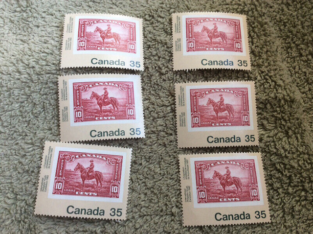 Canada #223Scott 10 cent stamps...Mint...( 6 ) dans Art et objets de collection  à Région d’Oshawa/Durham