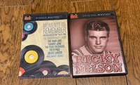 Moments To Remember (50's Music) & Ricky Nelson- 2 dvds -1 Price