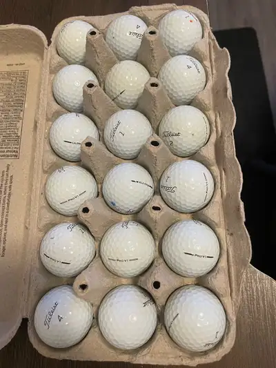 Titleist Prov1/Prov1X Golf Balls , View more