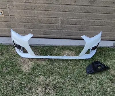 Original from Audi s5 2020 fits a5 s5 b9.5 (2020-2025) Original white Color Bumper is excellent cond...