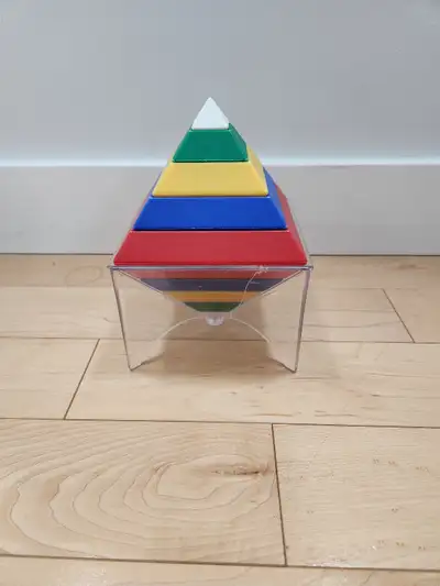 Ideal Blox Pyramid 15 Piece Building Block Set, View more