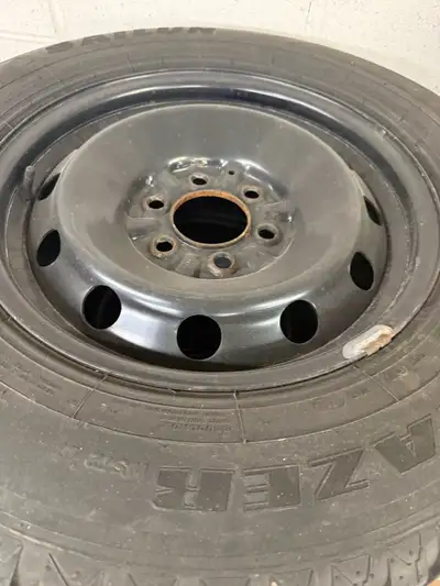Rims in good shape with older winter tires