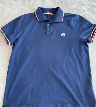Moncler Men’s Blue Polo Shirt . , View more