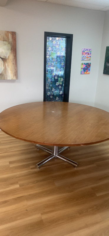 Huge Solid wood table in Other Tables in Summerside