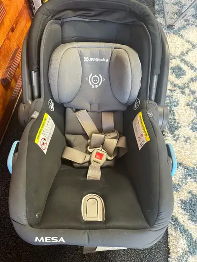 uppa baby car seat and base , View more
