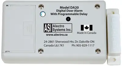 MADE IN CANADA - Programmable Freezer/Fridge Door Alarm, View more