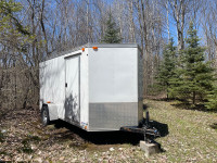 Enclosed trailer for sale