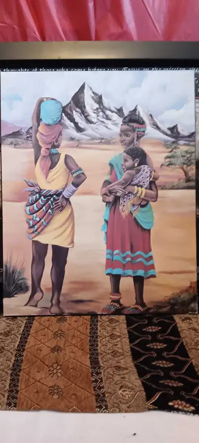 Art on wood print litho, View more