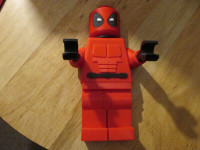 Marvel Comics Lego DEADPOOL 3D Toy Action Figure Super Hero