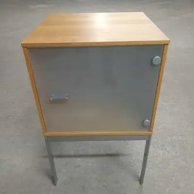 IKEA Eksjo Cabinet Storage Wood Glass Shelving Unit Furniture, View more