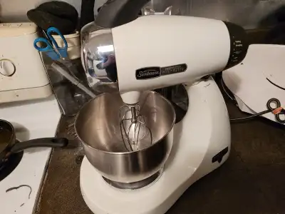 Mixer.....assorted kitchen stuff..perogy maker, View more