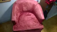 vintage Velvet Tub Chair