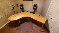 Big ikea corner table (left hand) 