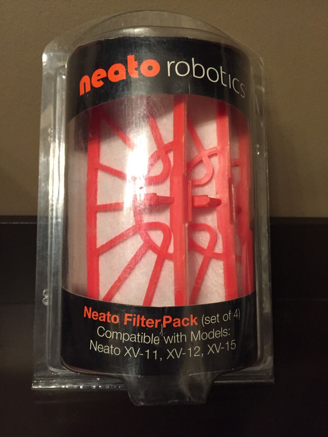 New - Neato robotics - filter pack (set of 4) replacements in Vacuums in Markham / York Region