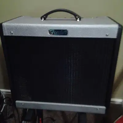 Limited edition Fender Blues Jr Silver Noir Two-Tone, View more