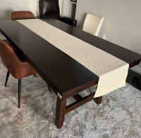 6 seater Dining table like new (chair not included +no delivery)