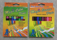 NEW Magic Eraser Pens (10) & Magic Colour Pens(10)