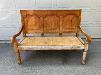 Antique Oak Bench