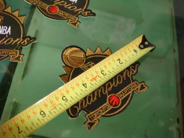 2019 NBA Basketball Toronto Raptors Champions Patches in Arts & Collectibles in Brantford - Image 7