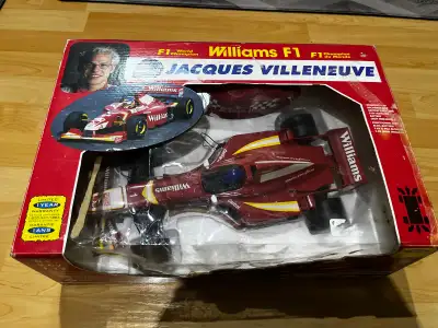 Beautiful Collectable F1 Rc car, 1/12 Scale a Canadian Driver Jacques Villeneuve … Never driven… Jus...