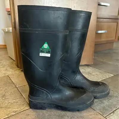 Steel Toed Rubber Boots, View more