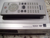Philips DVD player, with many movies included.