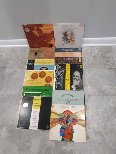 * * Please Read * * Location East Ottawa Vinyl classical music $10 for the lot Please do visit our o...