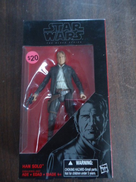 Star Wars Black Series #18 Han Solo Dated :2015 in Toys & Games in Strathcona County