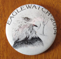 2004 Sheffield Mills Eagle Watch Pin. 2 X 2 in.