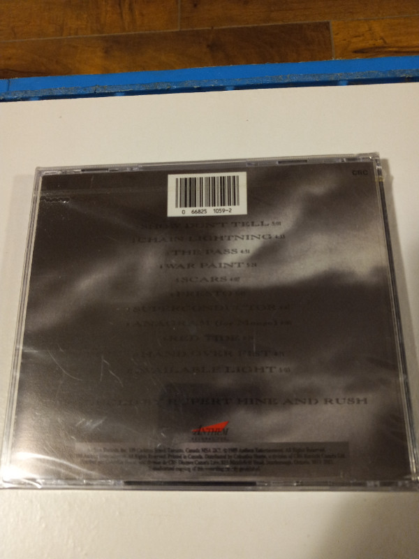 RUSH NEW CD PRESTO STILL IN WRAPPER 1989 Anthem in CDs, DVDs & Blu-ray in Trenton - Image 2
