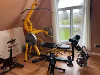 Powertech workbench gym set