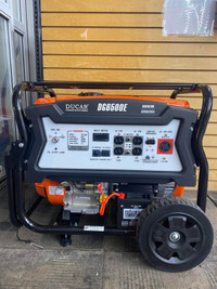 Génératrice DUCAR 6500W avec Démarreur Électrique