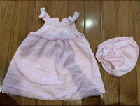 6-9m pink corduroy Children’s Place dress