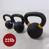 FITNESS CAST IRON KETTLEBELL 10KG/22 LBS